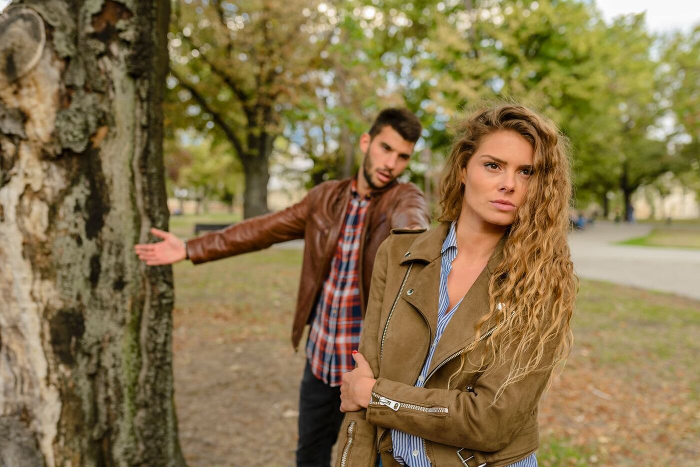 Two people having an honest conversation